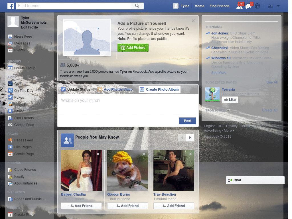 Wallpapers para Facebook - Carretera - 98