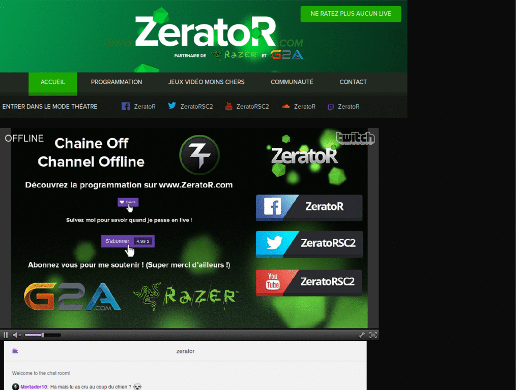 Zerator bottom chat