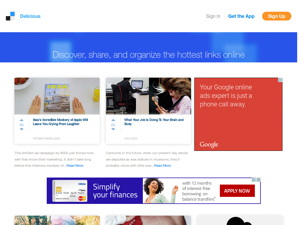 Delicious.com: hide top ten tags