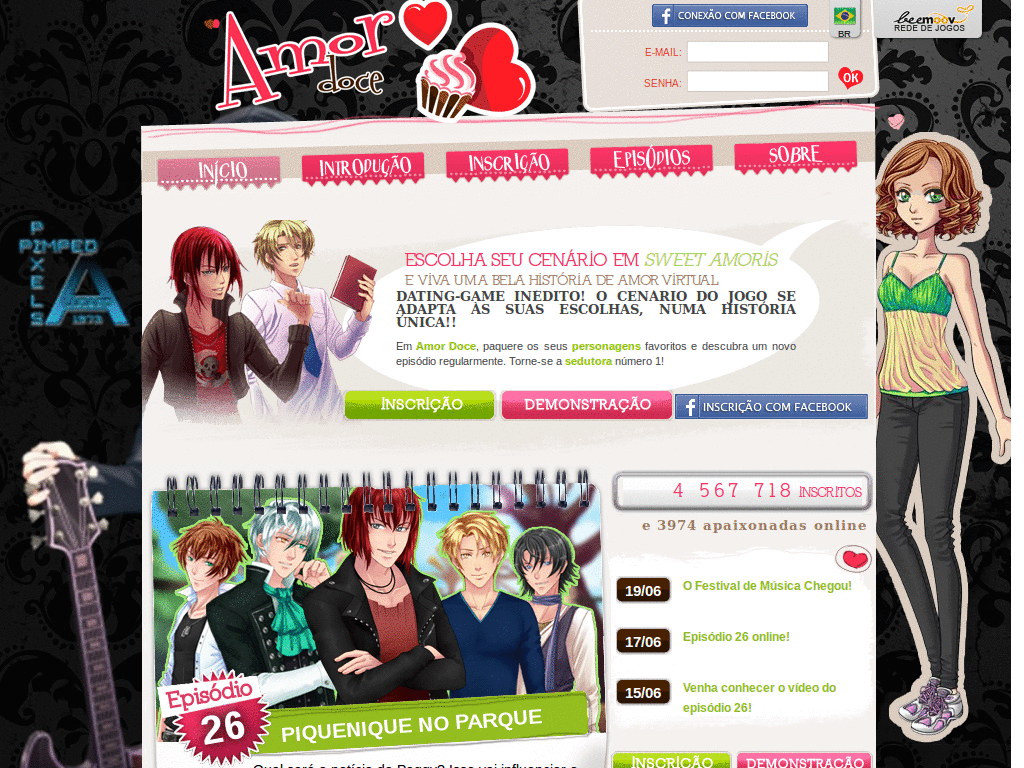 Amor doce tema: Rock n roll 4