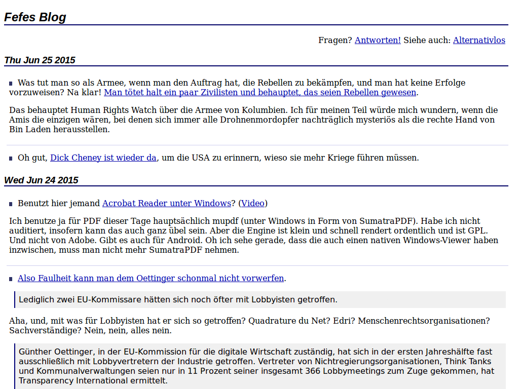 Fefe mal anders (Mobile)
