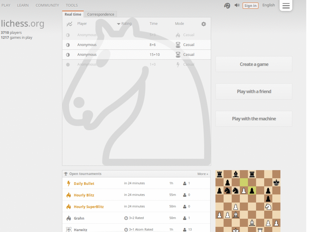 Lichess Board: Athletic Vinyl