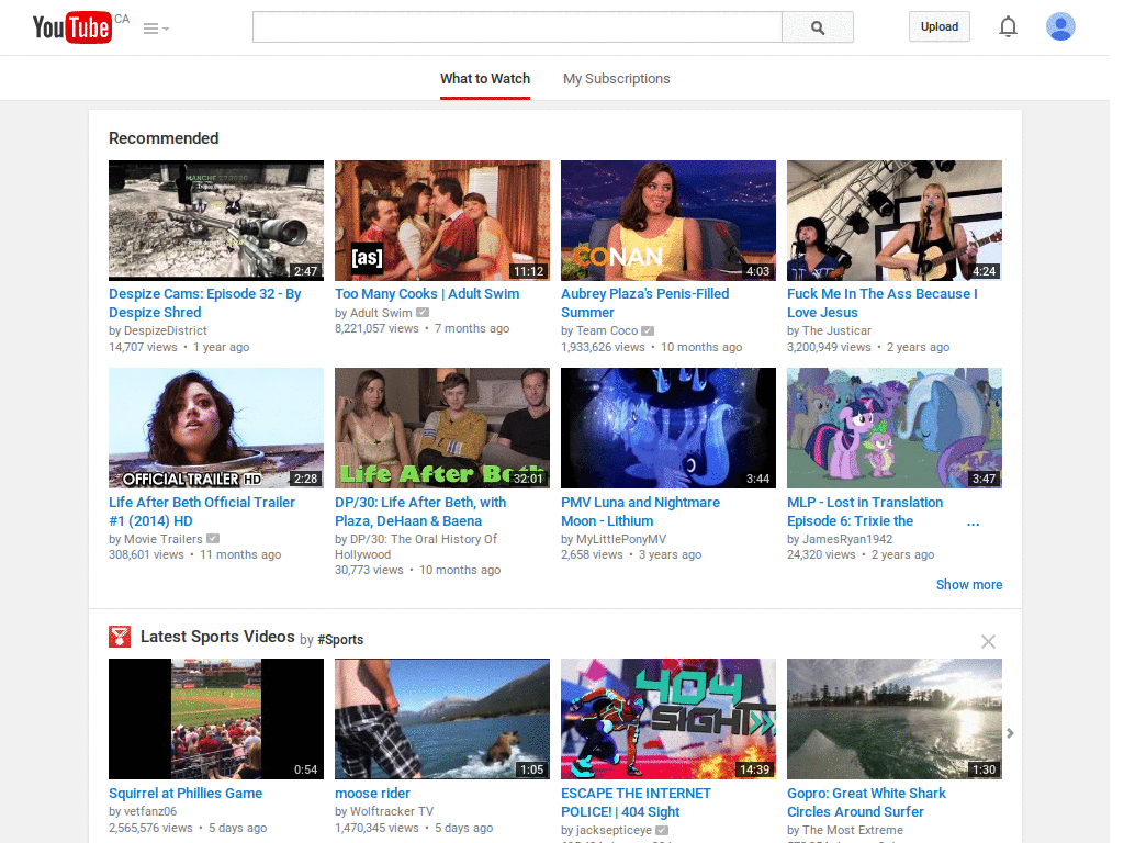 YouTube.com - Disabling comments