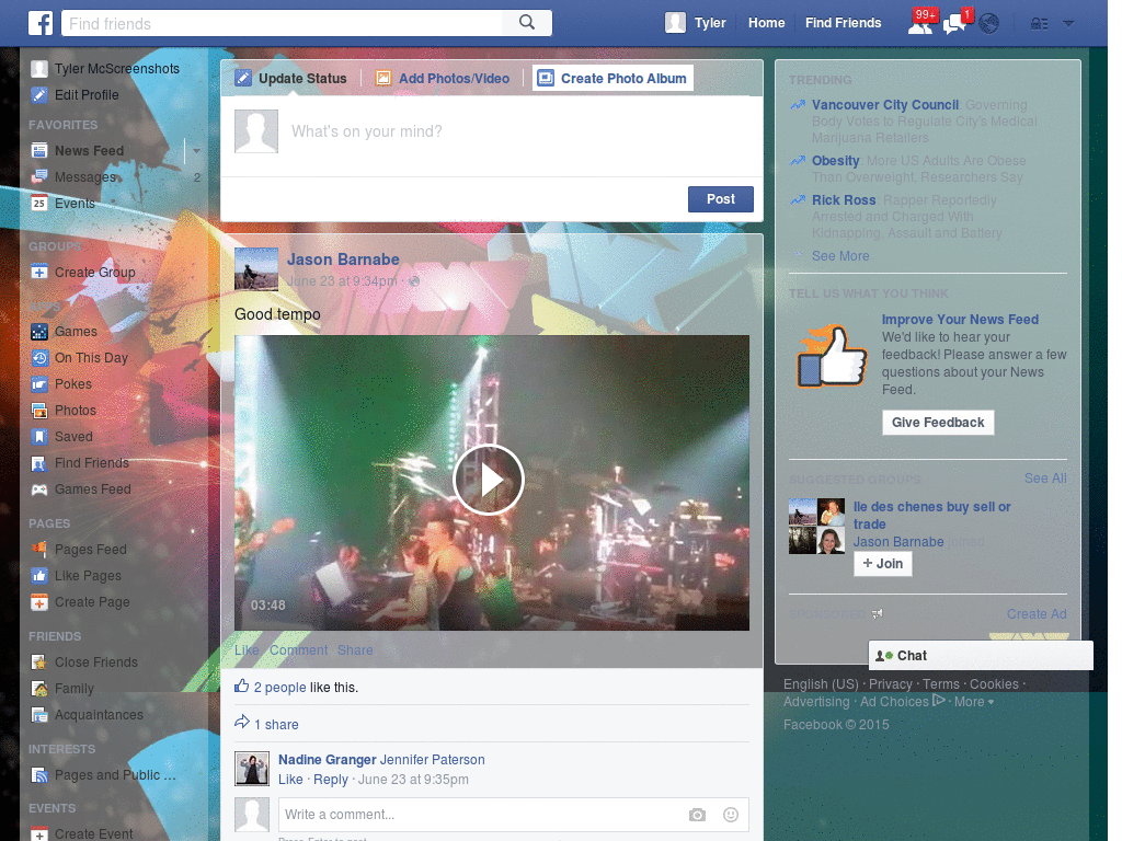 Wallpapers para Facebook - Letras 3D - 77
