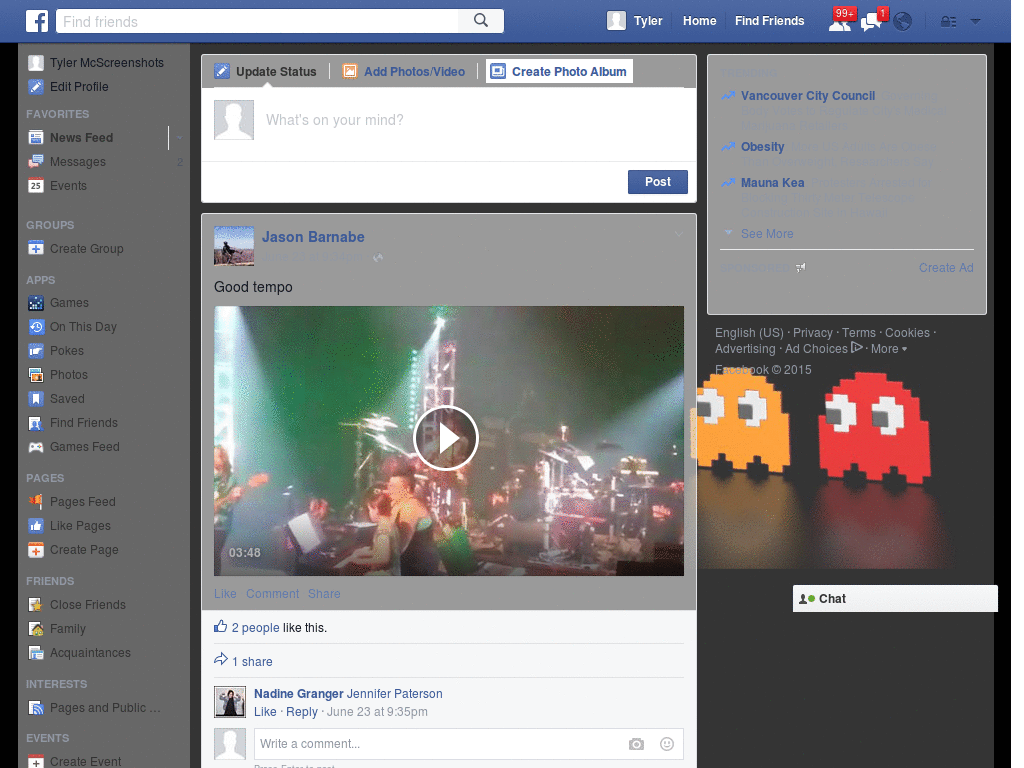 Wallpapers para Facebook - Pacman - 92