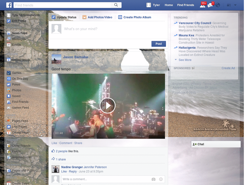 Wallpapers para Facebook - Beach - 15