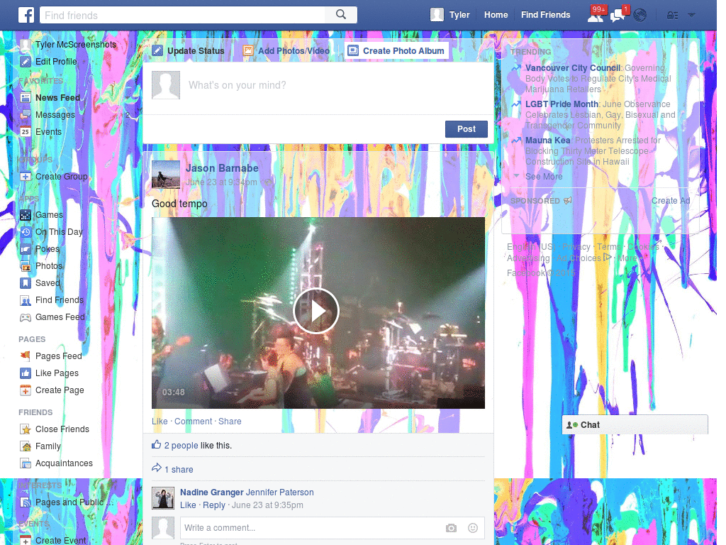 Wallpapers para Facebook - LSD - 99