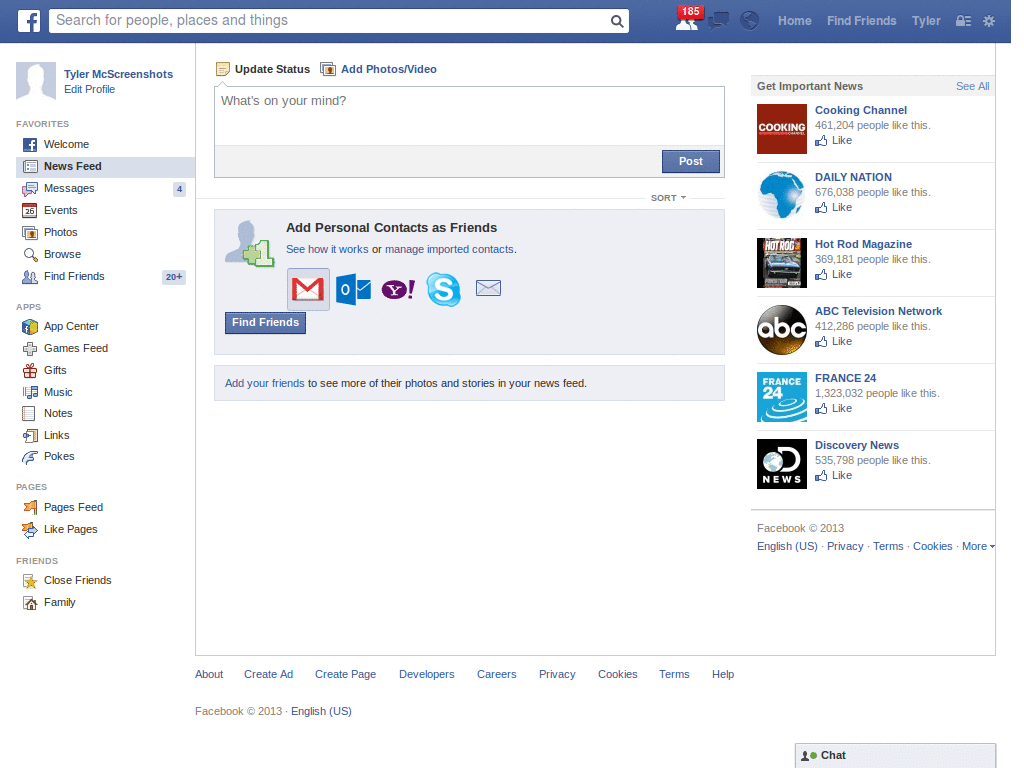 Maximize Facebook canvas