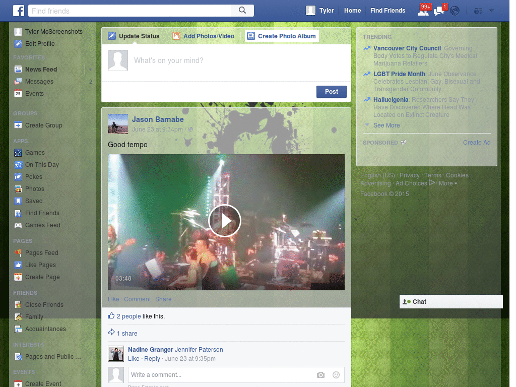Wallpapers para Facebook - Apple Green - 46