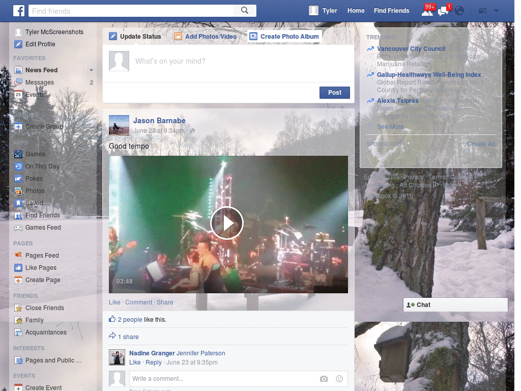 Wallpapers para Facebook - Nieve - 91