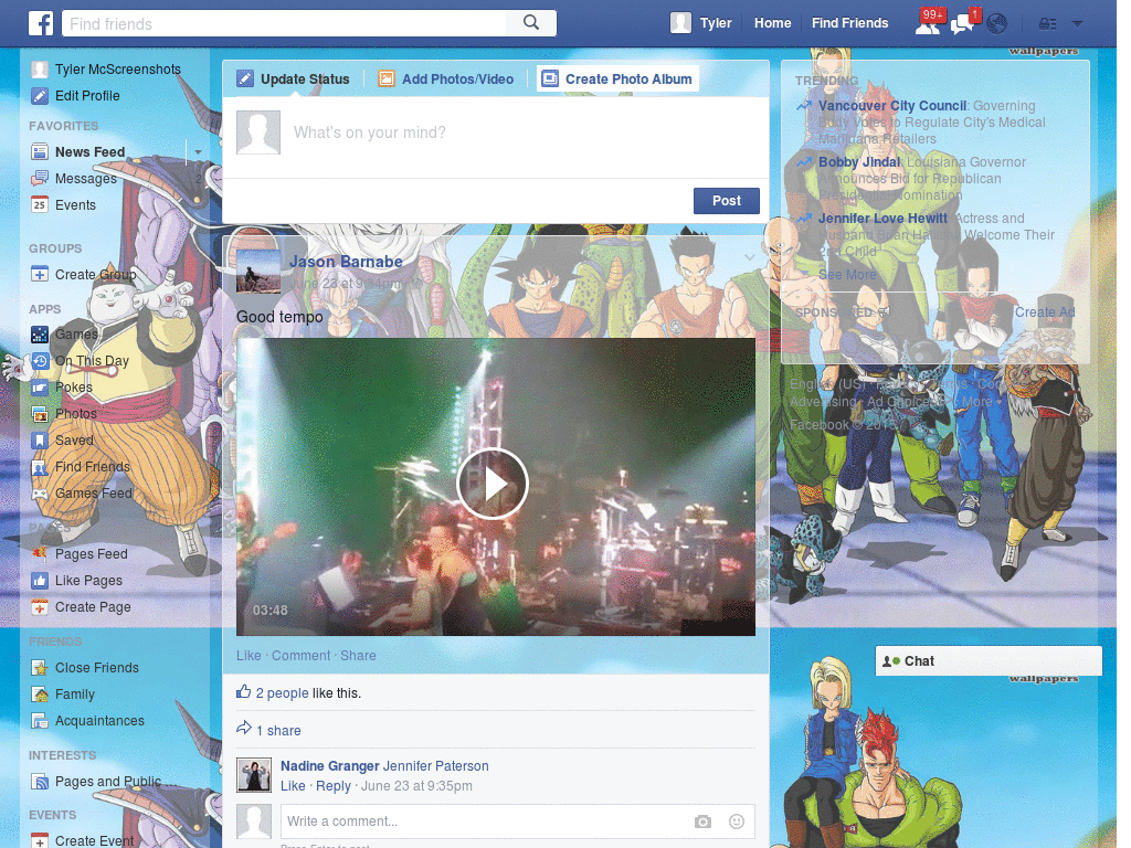 Wallpapers para Facebook - Dragon Ball Z - 47