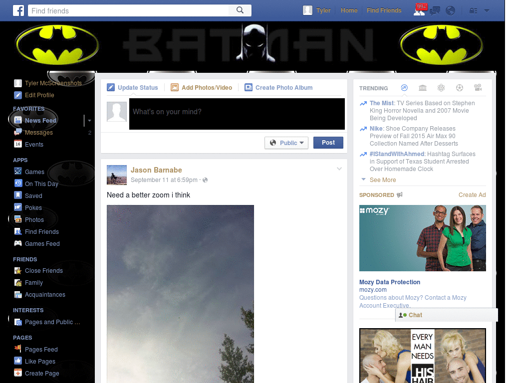 Facebook - Batman ( by Templah.com )