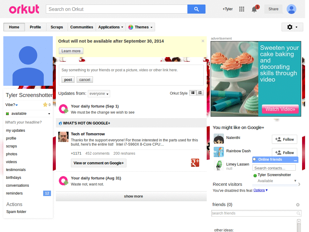 Orkut - High School Musical 2 ( by Templah.com )