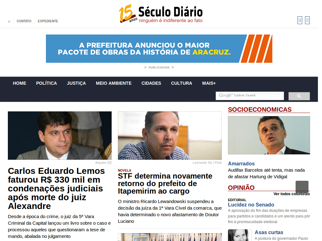 Seculo Diário - Make readable