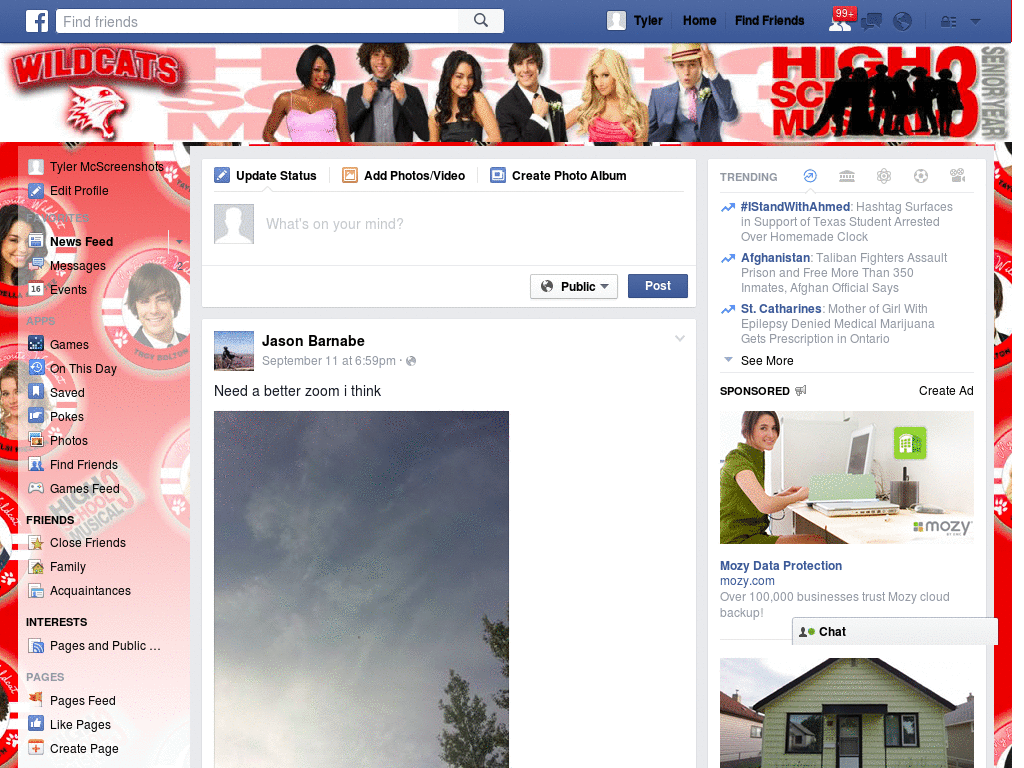 Facebook - High School Musical ( by Templah.com )