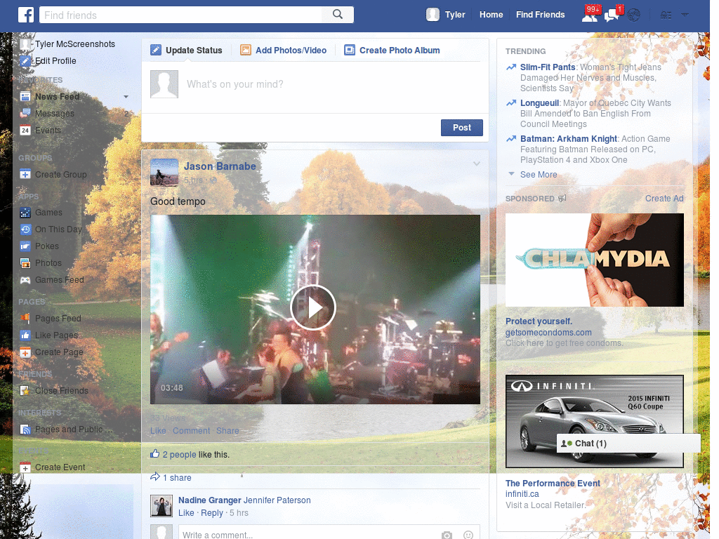 Wallpapers para Facebook - Parque - 24