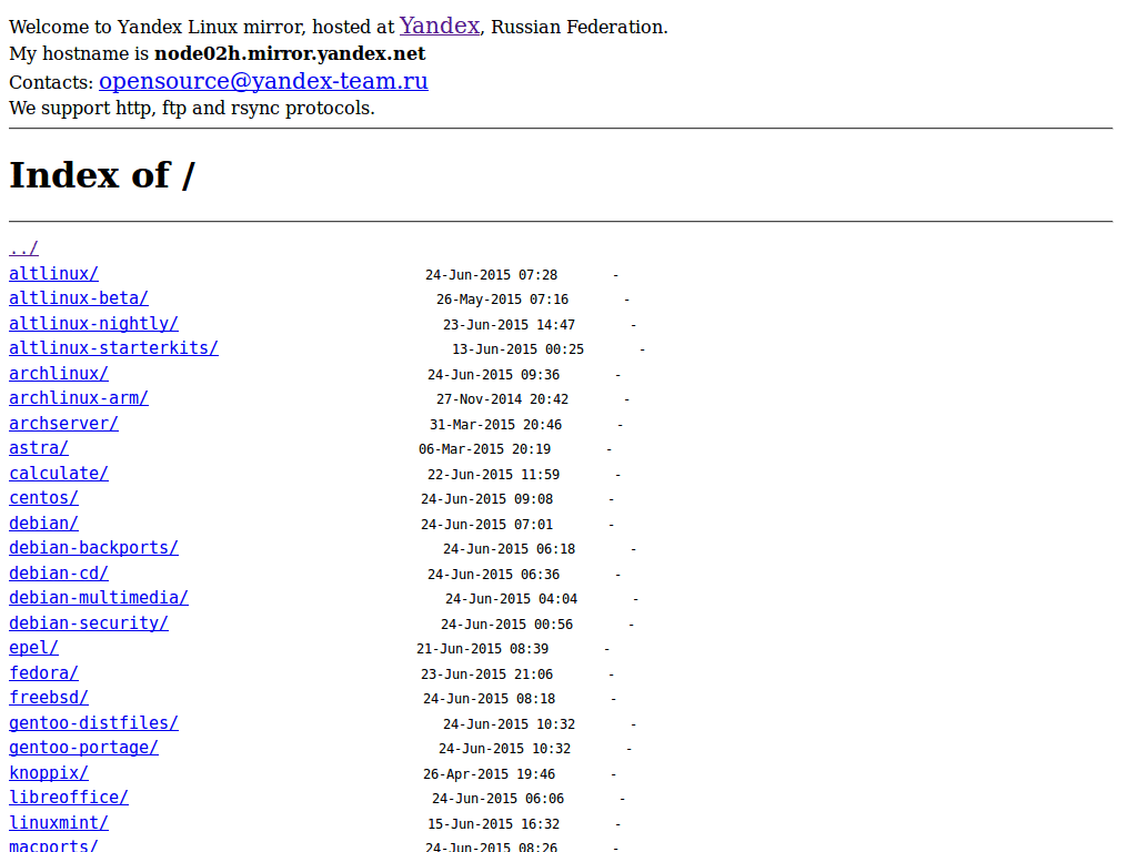 mirror.yandex.ru