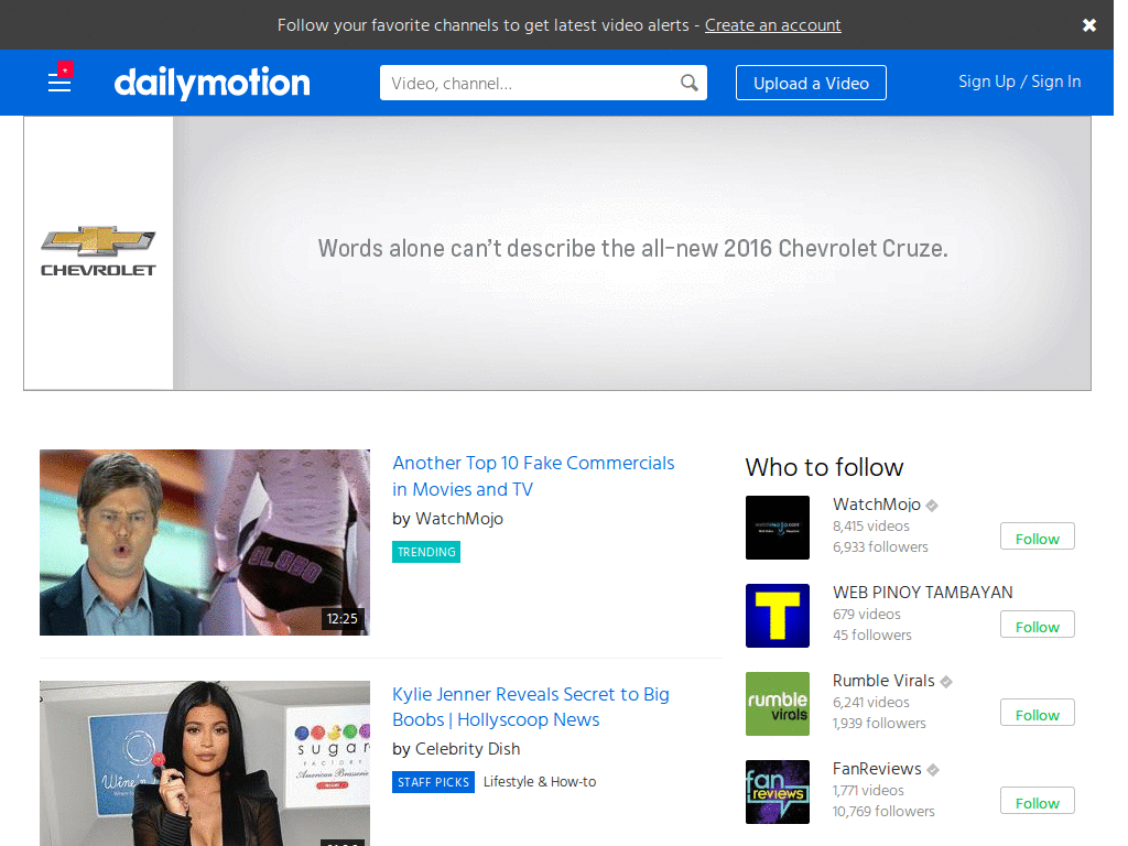dailymotion blur remover enhanced