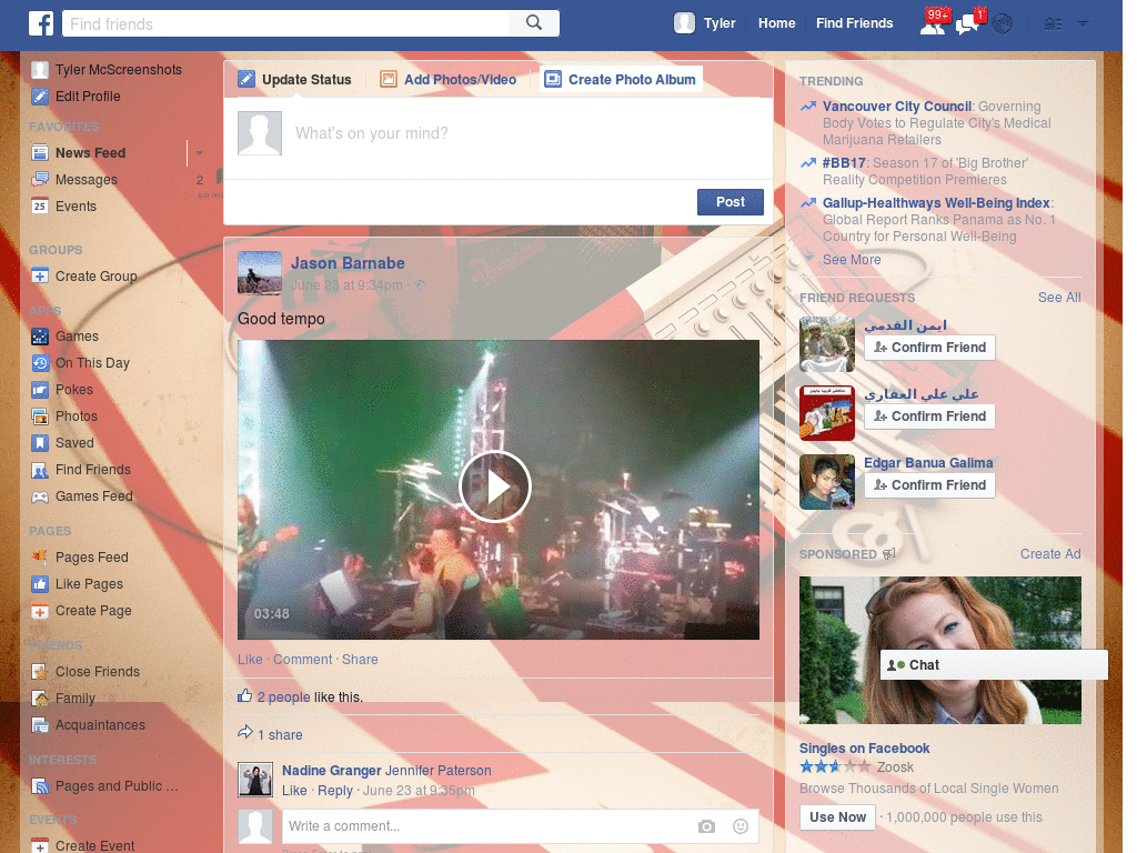 Wallpapers para Facebook - Retro Music - 79