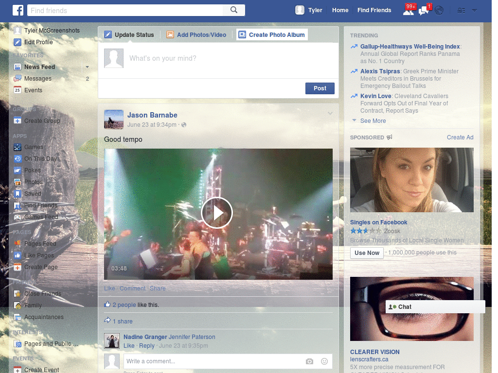 Wallpapers para Facebook - Apple Attack - 86