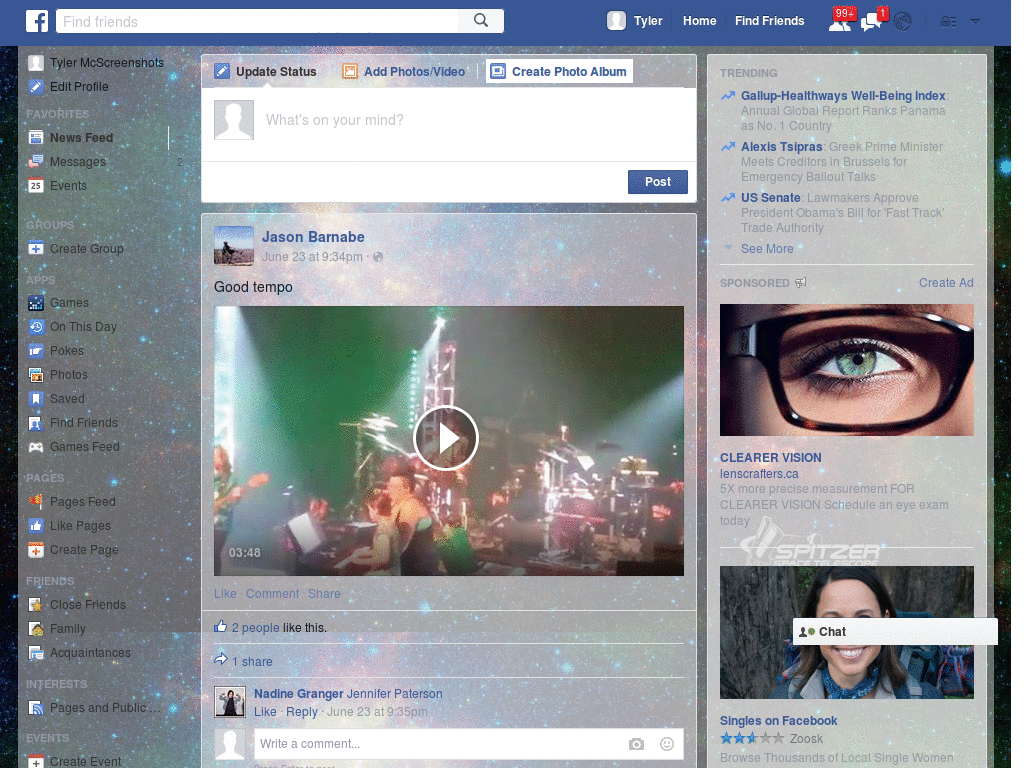 Wallpapers para Facebook - Universo - 41