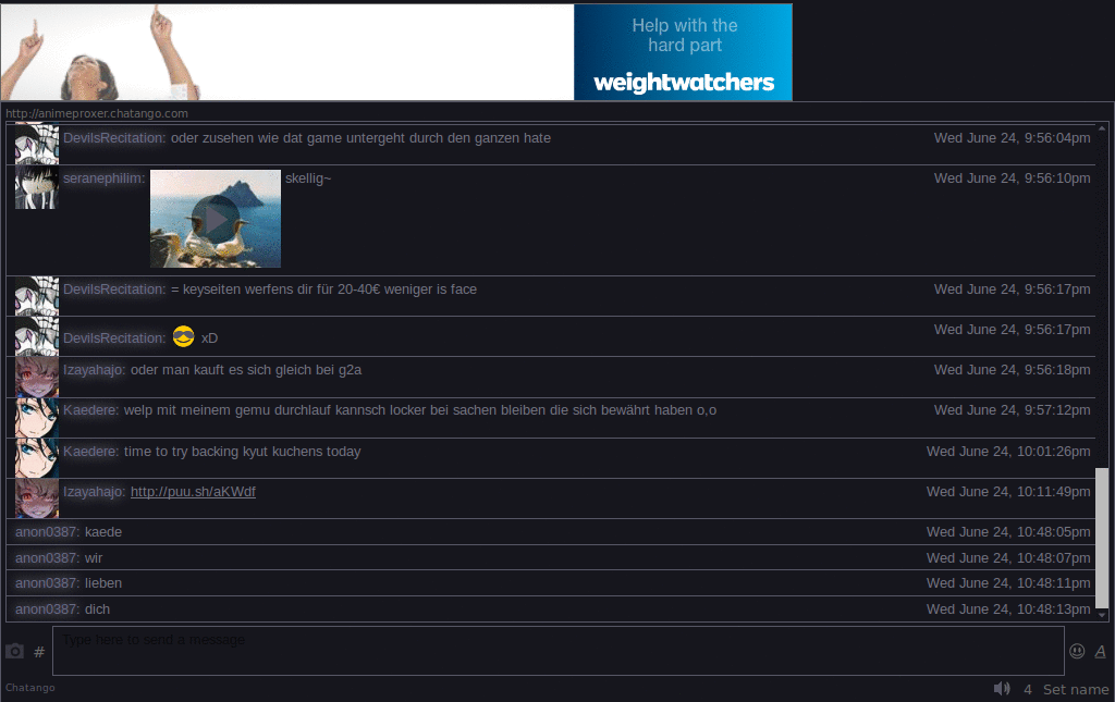 Dark Chatango Style based on "Eigengrau"