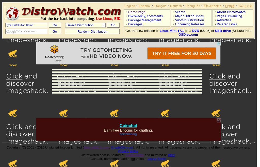 Brushed Distrowatch