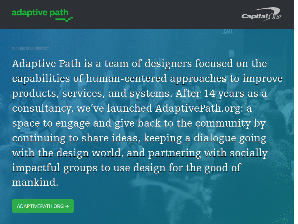 Adaptive Path