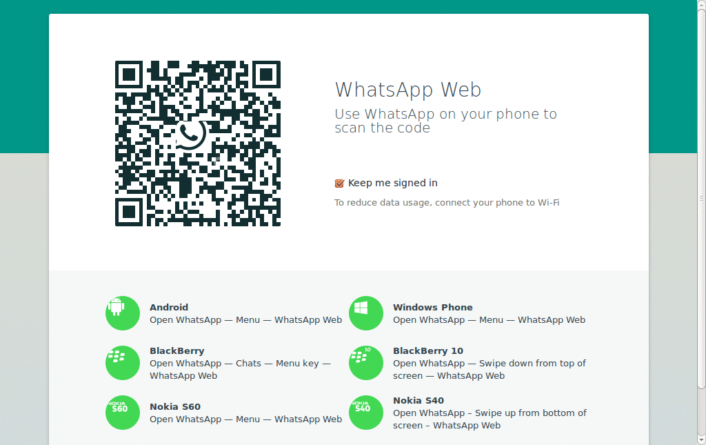 WhatsApp Dark Green