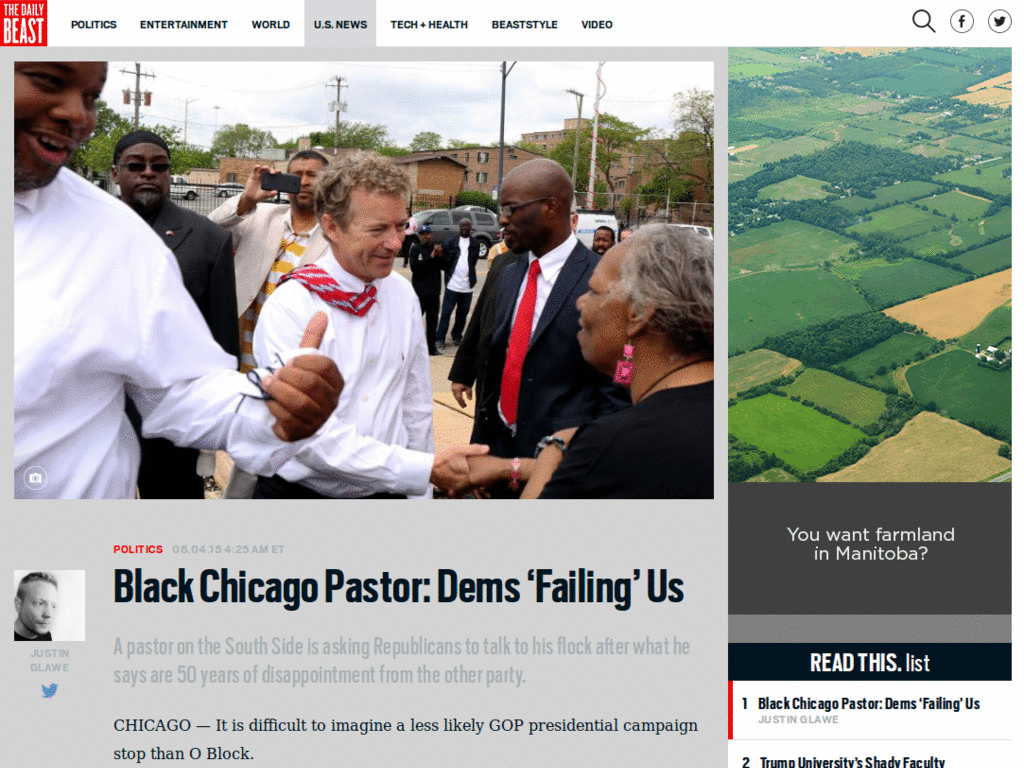 The Daily Beast - easy read