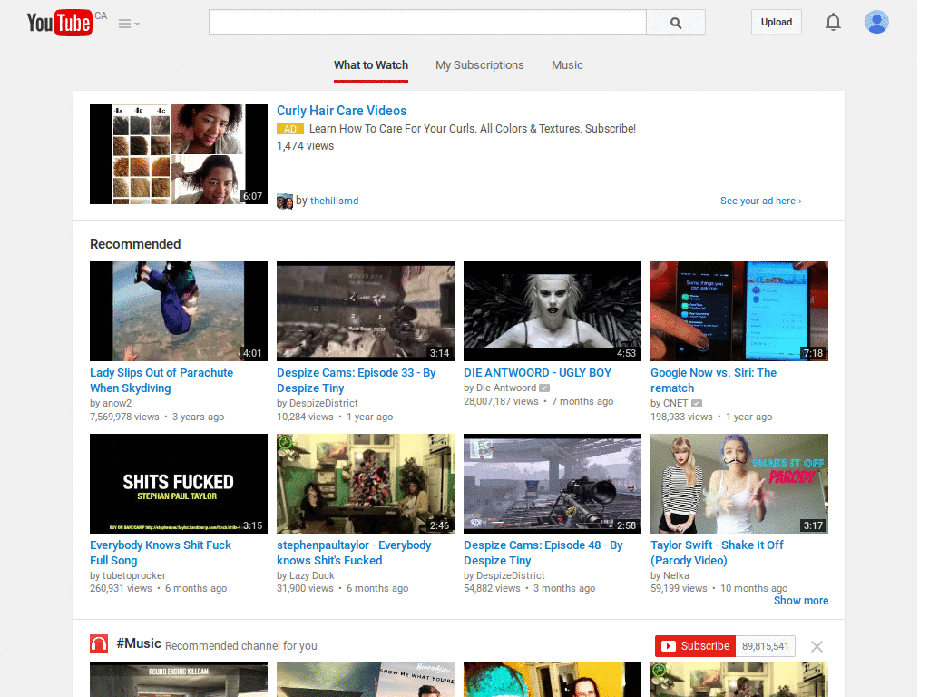 YouTube Header Fix