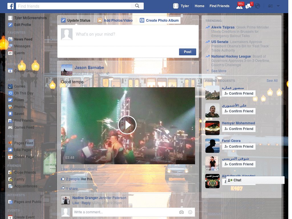 Wallpapers para Facebook - Tren - 16