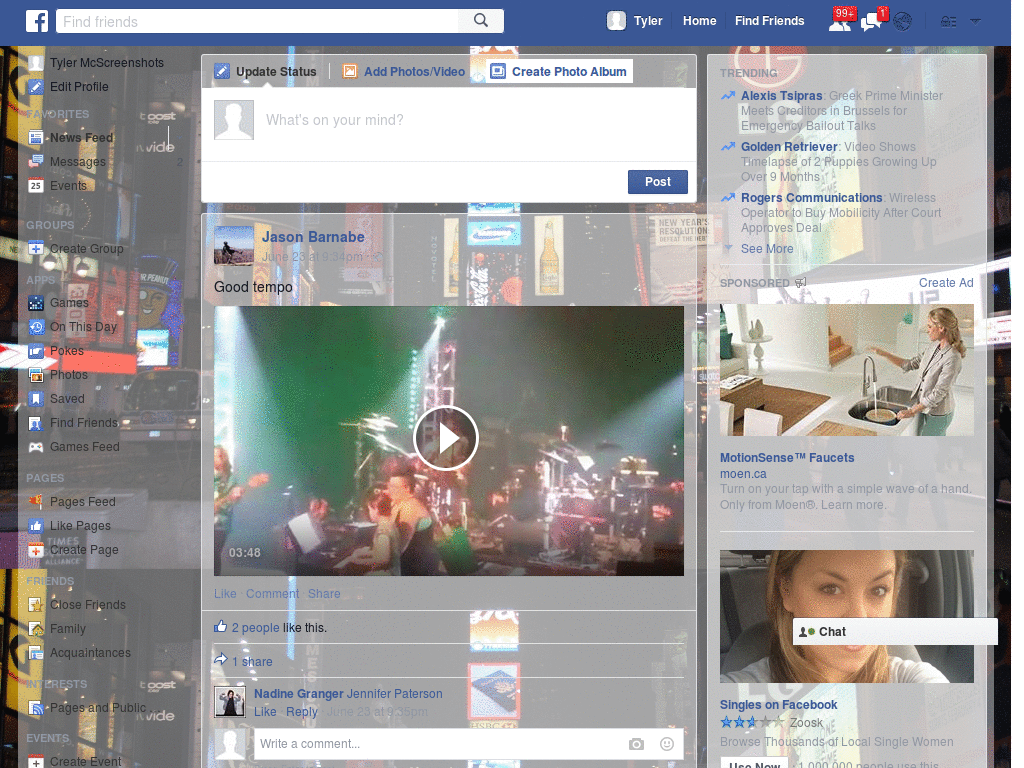 Wallpapers para Facebook - Centro Ciudad - 9