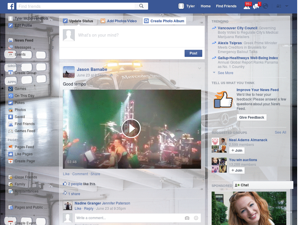 Wallpapers para Facebook - Mercedes Benz - 91