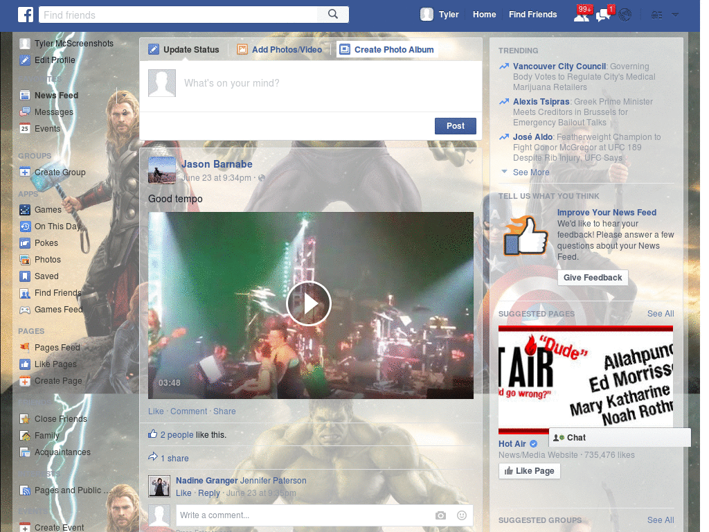 Wallpapers para Facebook - The Avengers - 77