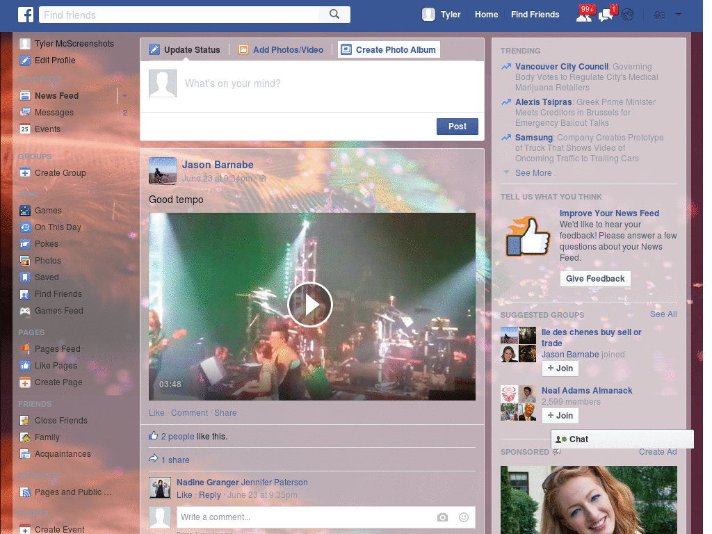 Wallpapers para Facebook - Pluma - 46