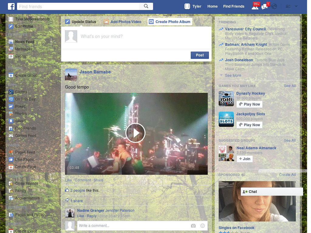 Wallpapers para Facebook - Bosque - 71