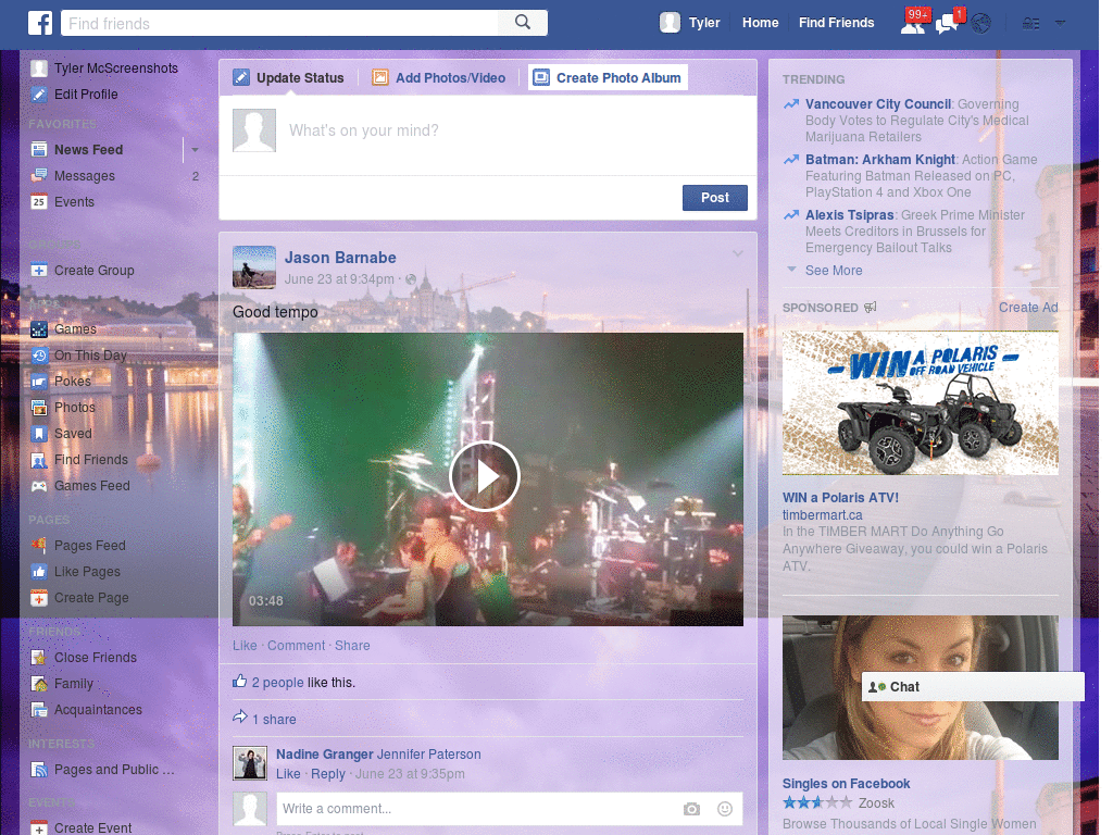 Wallpapers para Facebook - Lago - 50