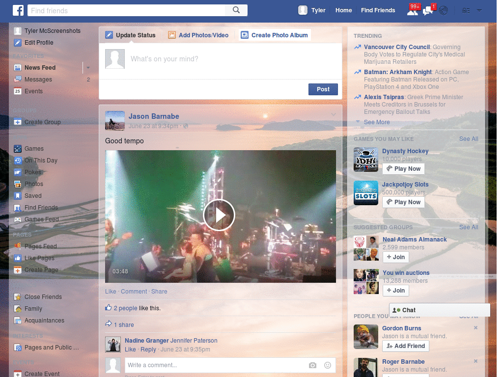 Wallpapers para Facebook - Hermoso paisaje - 5