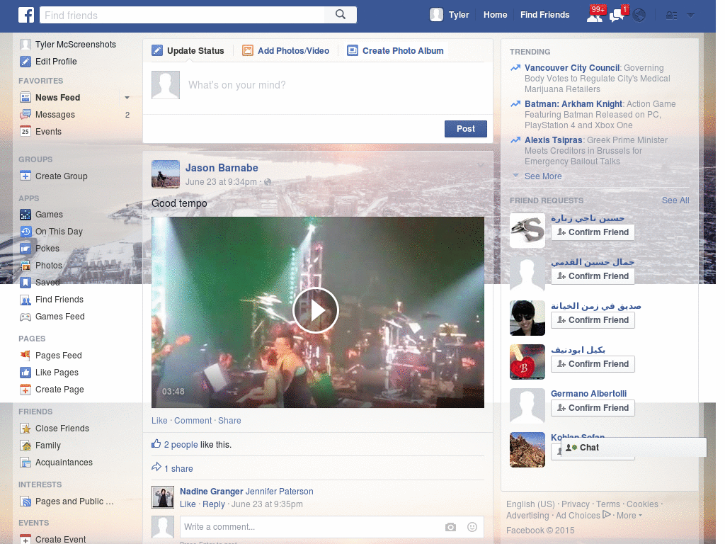 Wallpapers para Facebook - Ciudad nevada - 94