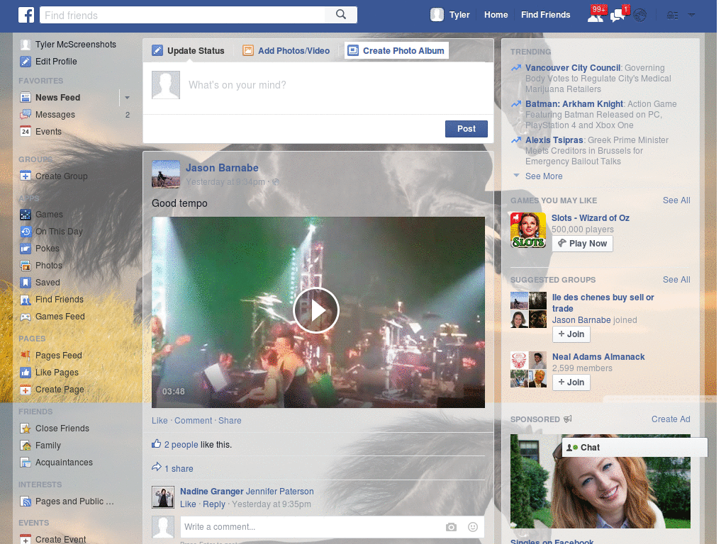 Wallpapers para Facebook - Caballo Negro - 38