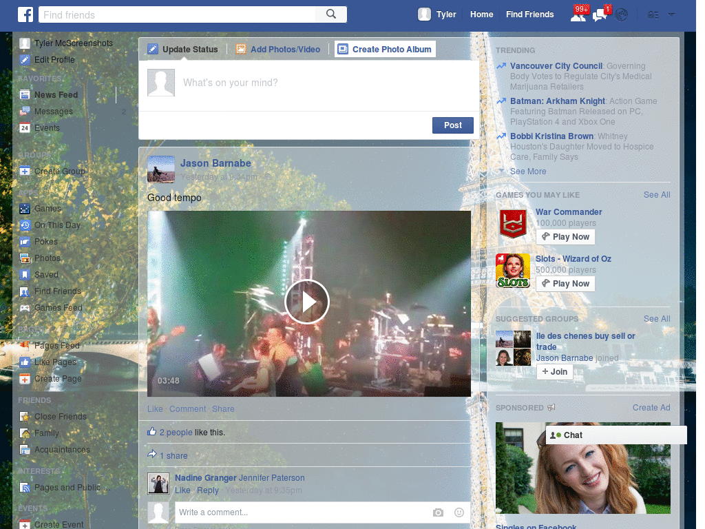 Wallpapers para Facebook - torre eiffel - 69