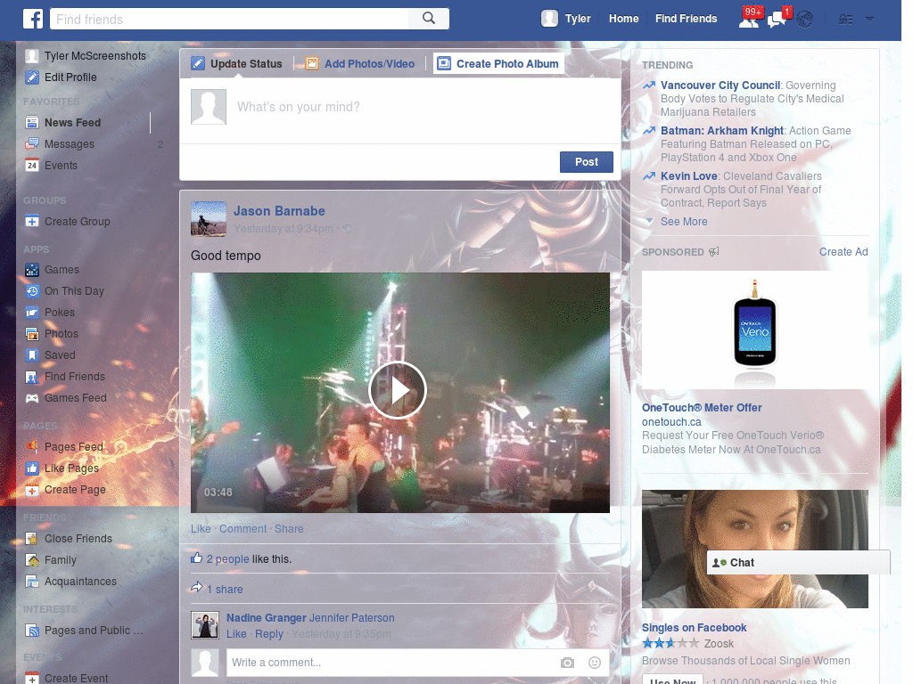 Wallpapers para Facebook - Diosa - 77