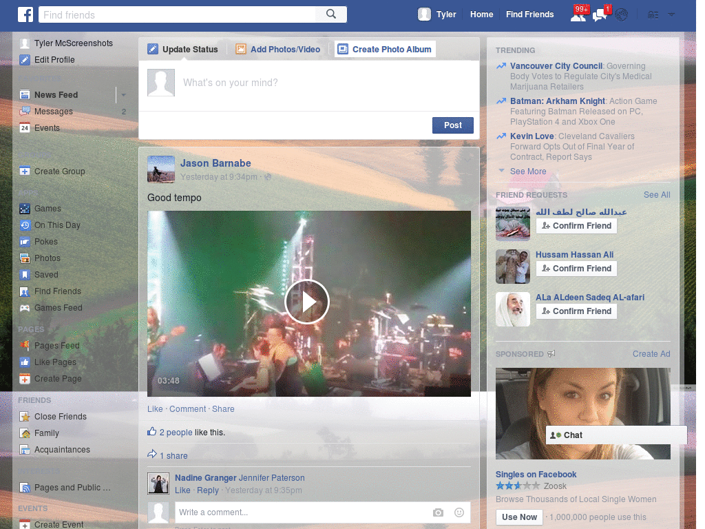 Wallpapers para Facebook - Campo - 30