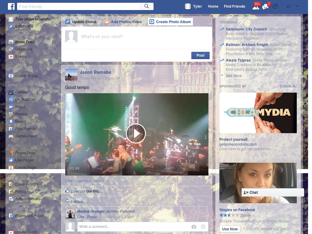 Wallpapers para Facebook - Entrando a casa - 46