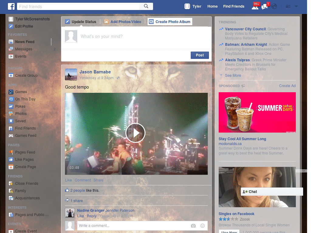 Wallpapers para Facebook - Leon - 67