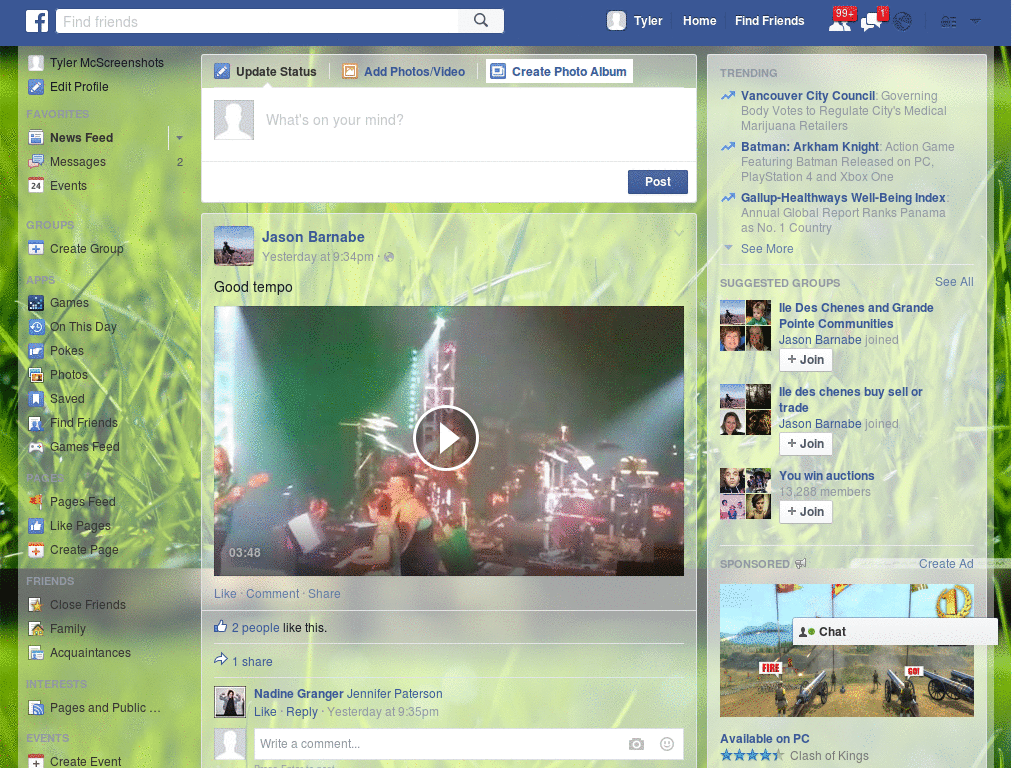 Wallpapers para Facebook - Pasto - 4