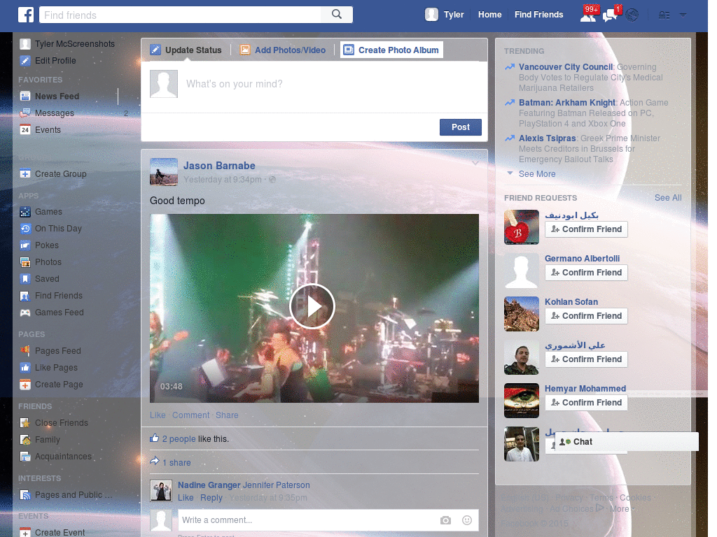 Wallpapers para Facebook - Planetas gigantes - 22