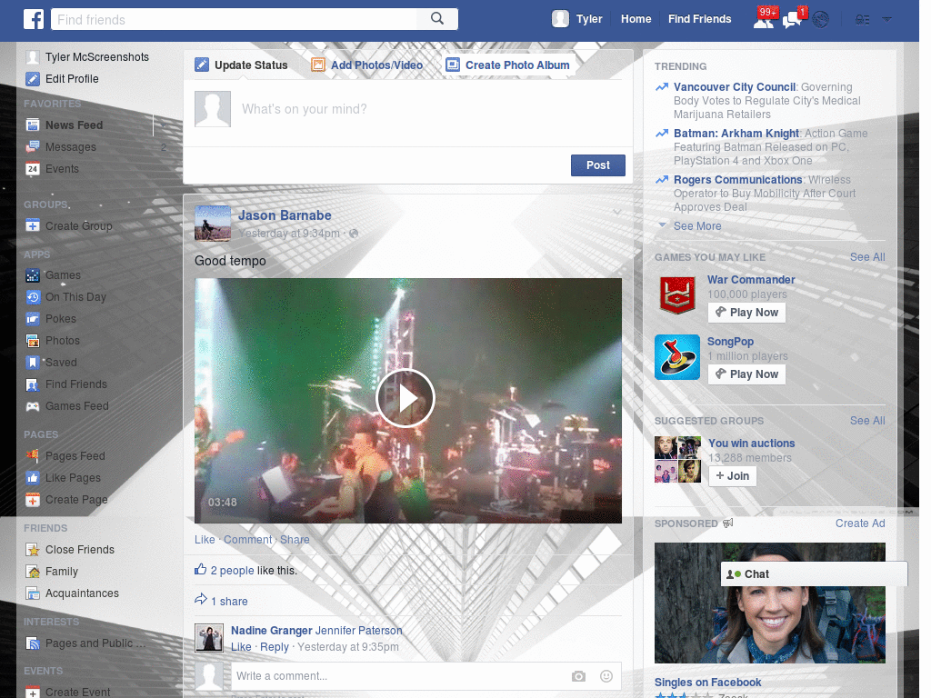 Wallpapers para Facebook - Edificios gigantes - 82