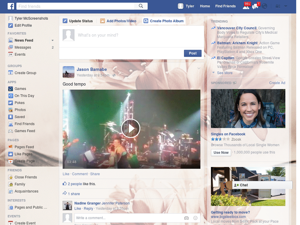 Wallpapers para Facebook - Flores - 59